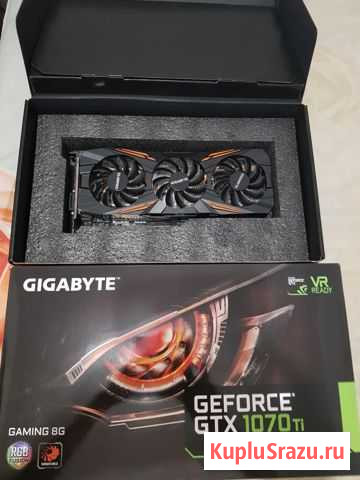 Gigabyte GeForce GTX 1070 Ti gaming Алексин - изображение 1