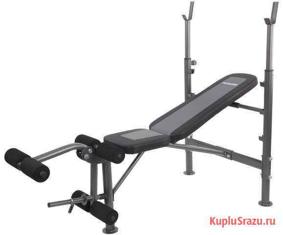 Скамья со стойками Torneo Ultra Bench+Гриф+вес Тюмень - изображение 1