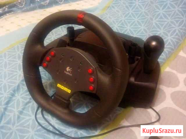 Руль Logitech Momo Racing Нижневартовск - изображение 1