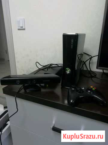 Xbox 360 slim 250 gb + Kinect Чебоксары - изображение 1