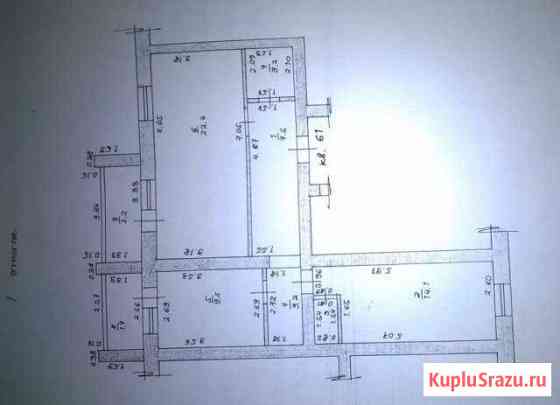 2-к квартира, 61.2 кв.м., 1/5 эт. Строитель