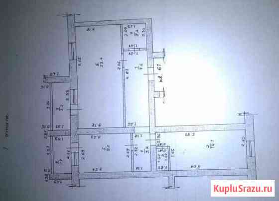 2-к квартира, 61.2 кв.м., 1/5 эт. Строитель