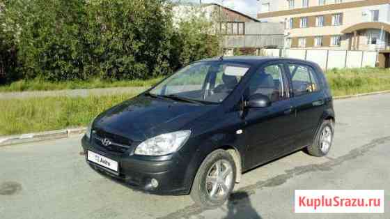 Hyundai Getz 1.4 МТ, 2008, седан Лабытнанги