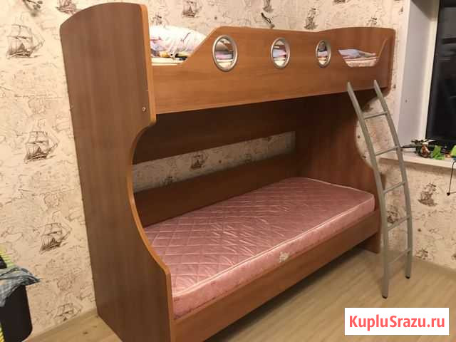 Кровать двухъярусная детская Ярославль - изображение 1