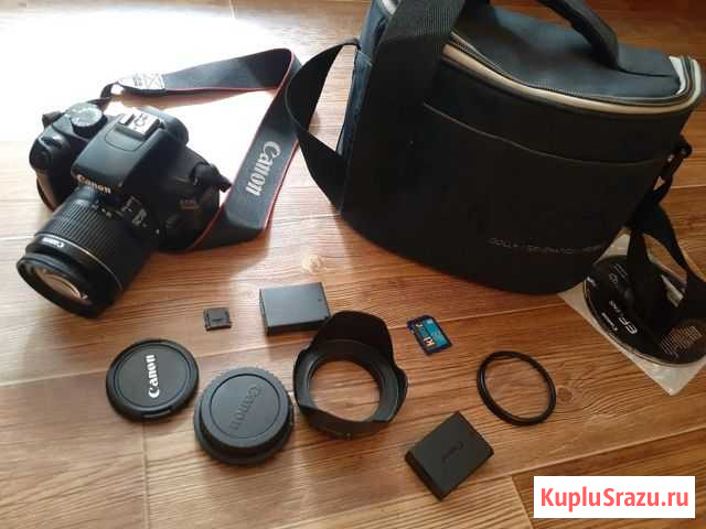 Фотоаппарат canon EOS 1100D+объектив canon EFS 18 Брянск - изображение 1