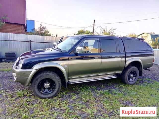 Mitsubishi L200 2.5 МТ, 2004, пикап Шатура - изображение 1