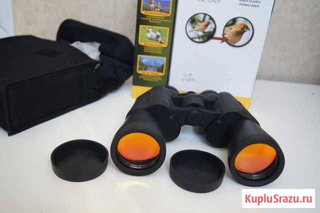 Новый Бинокль Bushnell 10 х 50 с шейным ремешком Волгоград - изображение 1