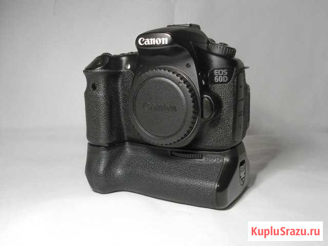 Canon EOS 60D + батарейный блок Магнитогорск - изображение 1