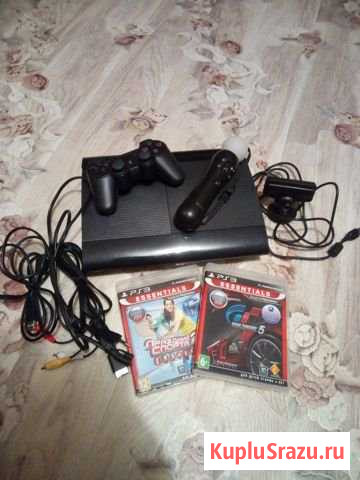 Приставка Sony PlayStation 3 super slim 500 Брянск - изображение 1