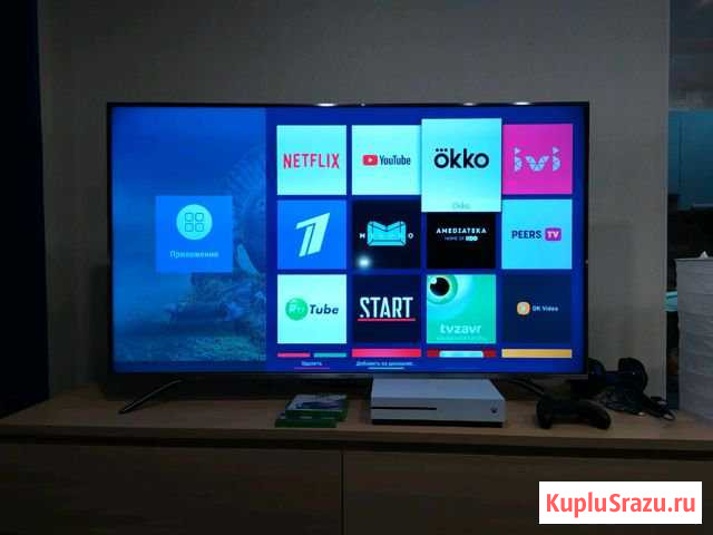 4k телевизор hisens h55a6500 Березовский - изображение 1