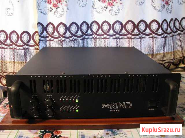 4-хКанальный усилитель Kind Audio Model KQ 4х400Вт Советск - изображение 1