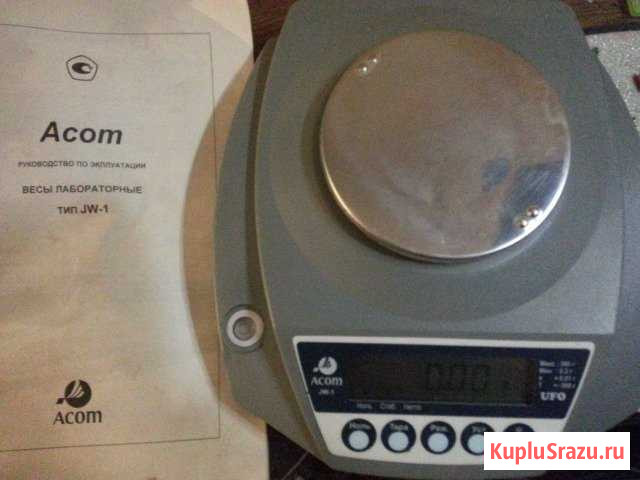 Продам весы лабораторные Acom JW1-300 мало б/у Обнинск - изображение 1