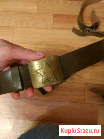 Ремень солдатский военный армейский Обнинск - изображение 1