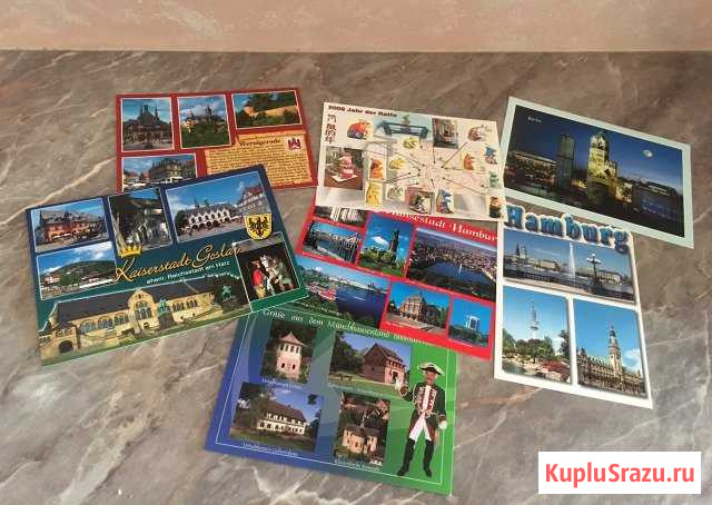 Открытки и карты из немецких городов, Лувра, Дисне Пермь - изображение 1