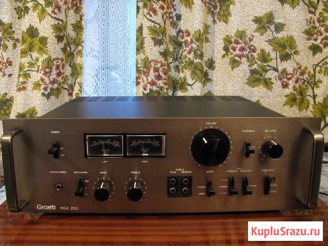 Graetz HSA 200 винтаж 78 Германия 55/4Вт Как новый Советск - изображение 1
