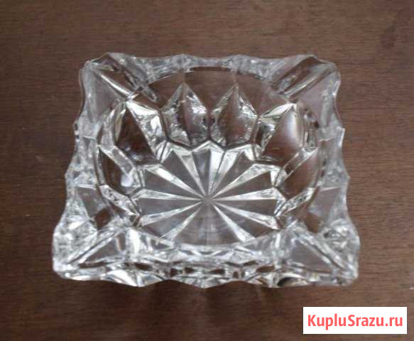 Советская пепельница хрустальная в идеальном сост Курск - изображение 1