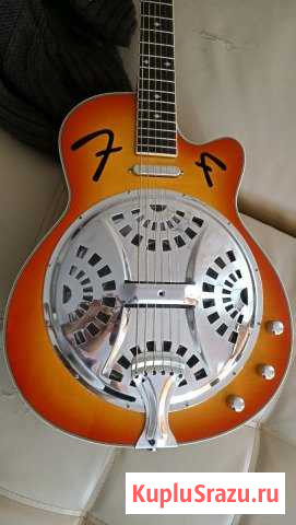 Fender Resonator (FR-50CE) Рязань - изображение 1