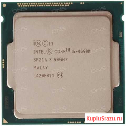 Процессор intel core i5 4690k + материнская плата Череповец - изображение 1