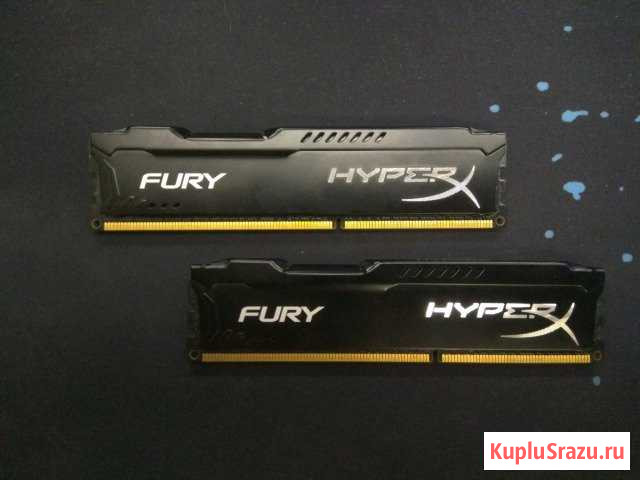 DDR3 HyperX Fury 1600-2133mhz 4Gb*4 (16gb) Ухта - изображение 1