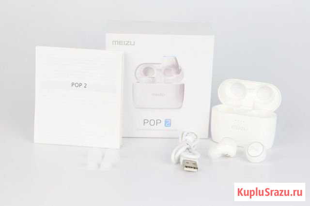 Беспроводные наушники Meizu Pop 2, новые Ухта - изображение 1
