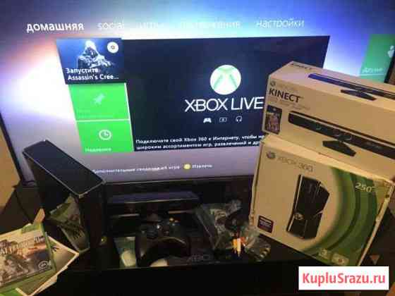 Xbox 360 (прошитая) + Kinect Балашиха