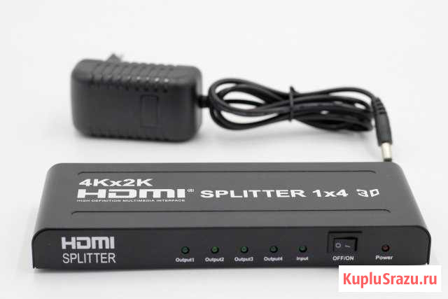 Hdmi splitter - разветвитель 1х4 Сочи - изображение 1