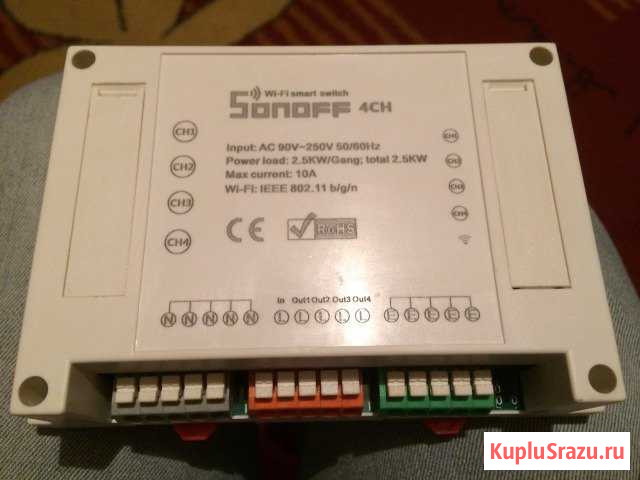 Реле sonoff wi-fi Симферополь - изображение 1