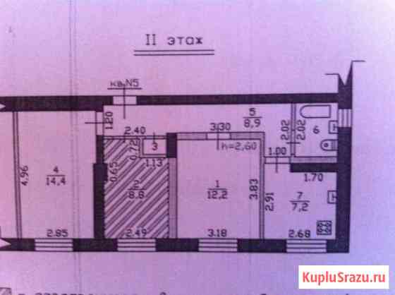 Комната 23.2 кв.м. в 3-к, 2/2 эт. Первомайское