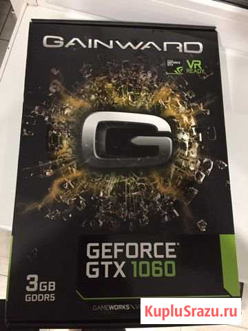 1060-3 gb Gainward Тамбов - изображение 1