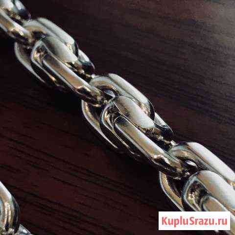 Серебряная цепь 925 пробы. Бит 96 грамм Коммунарка