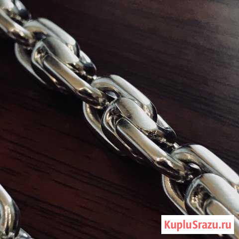 Серебряная цепь 925 пробы. Бит 96 грамм Коммунарка - изображение 1