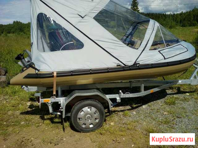 Тент от лодки баджер 370 Кириллов - изображение 1