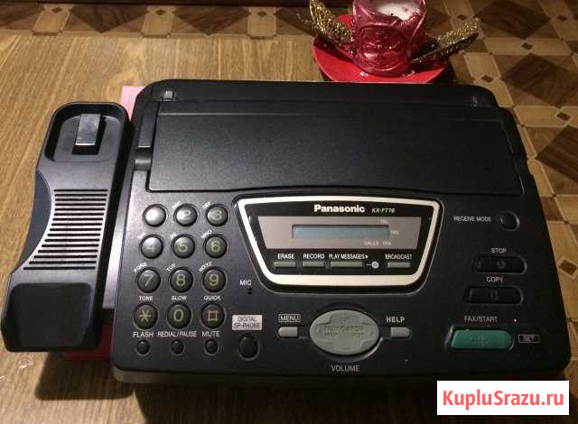 Телефон/Факс Panasonic KX-FT 76 Вологда - изображение 1