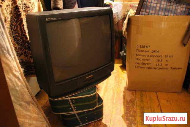 Телевизор sharp 21h-sc Ухта - изображение 1