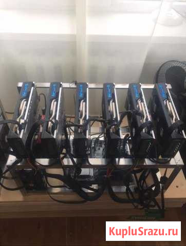 Ферма для майнинга на 6 sapphire rx570 8 gb Пятигорск - изображение 1