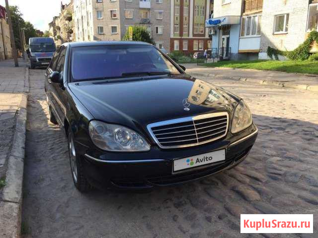 Mercedes-Benz S-класс 3.2 AT, 2004, седан Черняховск - изображение 1