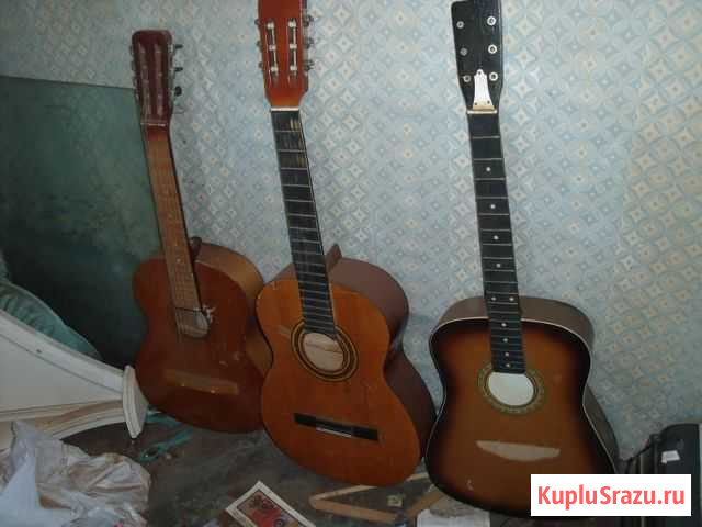 3 гитары СССР Видное - изображение 1