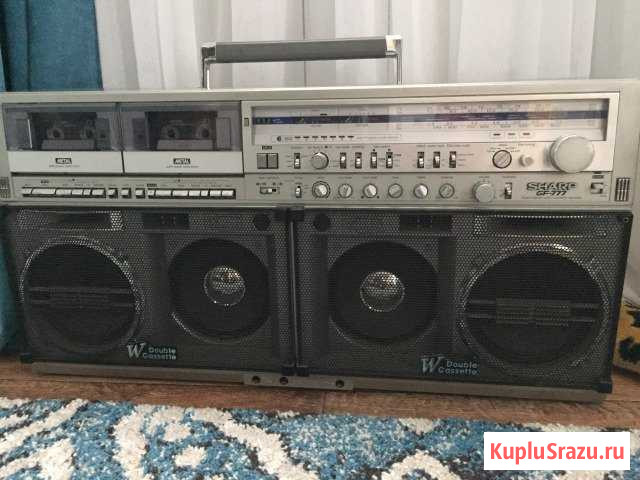 Двухкассетный магнитофон sharp gf-777 Воронеж - изображение 1