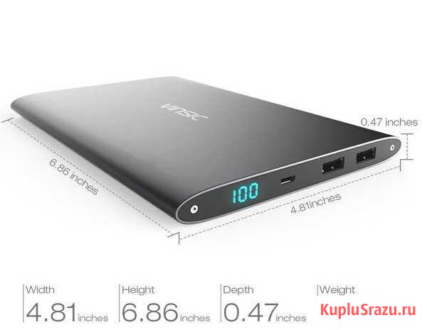 Продам внешний аккумулятор Vinsic 20 000 mAh Казань - изображение 1