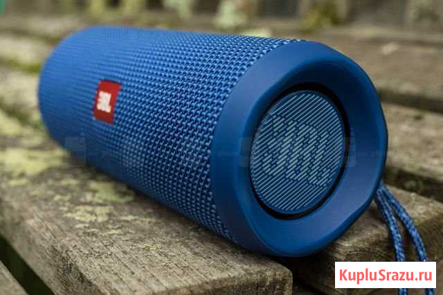 Портативная колонка JBL Flip 4 цвет синий Хасавюрт - изображение 1