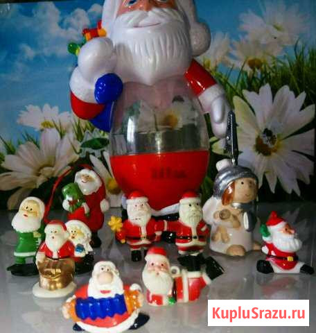 Фигурки деда мороза,новый год Новосибирск - изображение 1