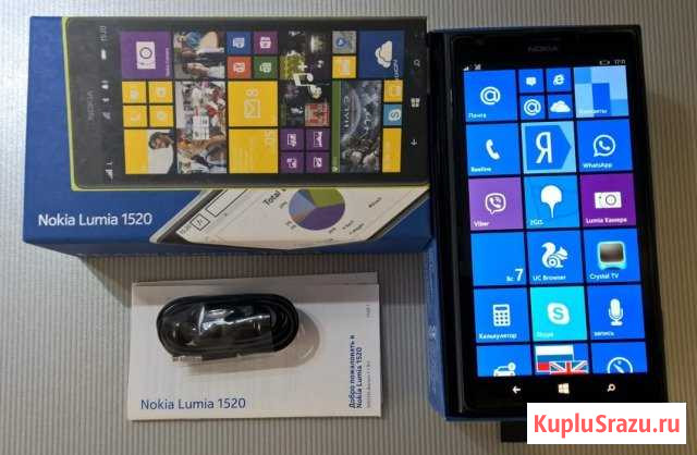 Смартфон Nokia Lumia 1520 4G/ LTE/Экран 6 дюймов Саратов - изображение 1