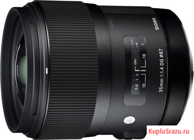 Обьектив Sigma 35 mm 1.4 nikon Краснодар - изображение 1