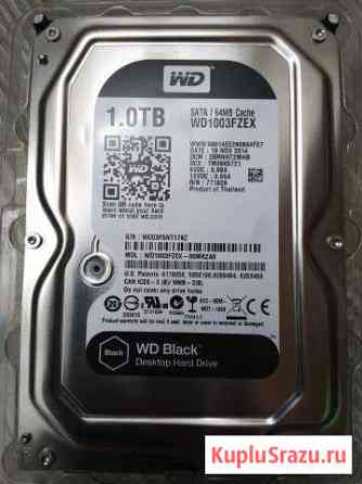 HDD WD Black 1 TB WD1003fzex на гарантии Ростов-на-Дону