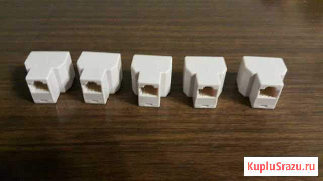 Разветвители RJ45 - 2xRJ45 (новые) Чехов - изображение 1
