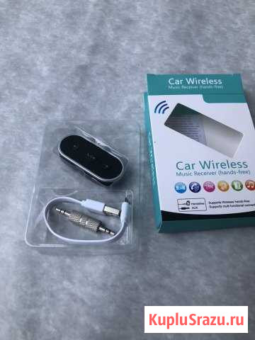 Беспроводной адаптер Bluetooth Aux, аукс адаптер Санкт-Петербург - изображение 1