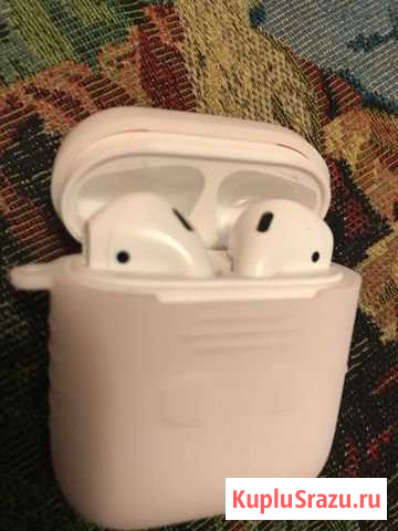 AirPods оригинальные наушники Владикавказ - изображение 1