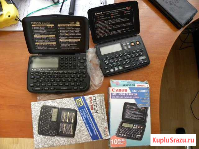 Электронные записные книжки citizen и canon Светлый - изображение 1