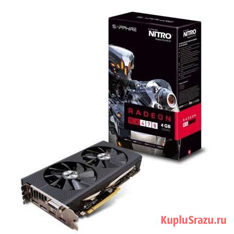 Продам Sapphire radeon RX 470 Nitro 4 Гб Кирово-Чепецк - изображение 1