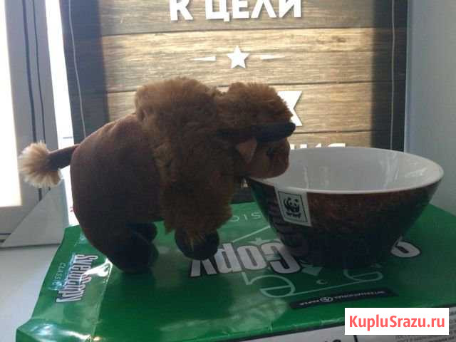 Игрушка зубр в пиалушке Стерлитамак - изображение 1